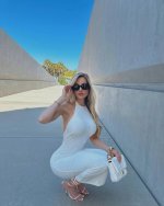 90 degrees in la   @FashionNova angelic aura double lined midi dress.jpg