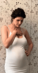 Alexandra Daddario_-Pregnantposing.gif