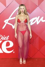 Rita Ora in red sheer gown  (8).jpg