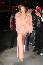 Jennifer Lopez areola nipslip at Ring Them Bells Celebration (3).jpg