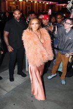 Jennifer Lopez areola nipslip at Ring Them Bells Celebration (6).jpg