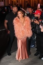 Jennifer Lopez areola nipslip at Ring Them Bells Celebration (9).jpg