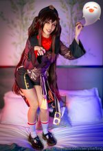 Aery Tiefling cosplay Hutao - Genshin Impact (1).jpg