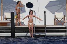 Dakota Johnson - shows off killer bikini body with BFF  (4).jpg