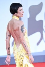 Halsey Nipple Pokies in a Sexy Dress at the Venice Film Festival (20).jpg