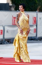 Halsey Nipple Pokies in a Sexy Dress at the Venice Film Festival (9).jpg