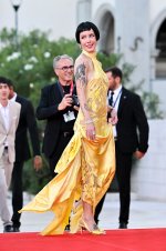 Halsey Nipple Pokies in a Sexy Dress at the Venice Film Festival (3).jpg