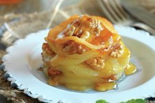 Milhojas de manzana con nueces..jpg