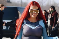 Foto de Karol G marcando pezones por la calle.jpg