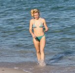 Zara Larsson in a Bikini at the Beach (3).jpg
