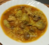 Arroz caldoso con pollo..jpg